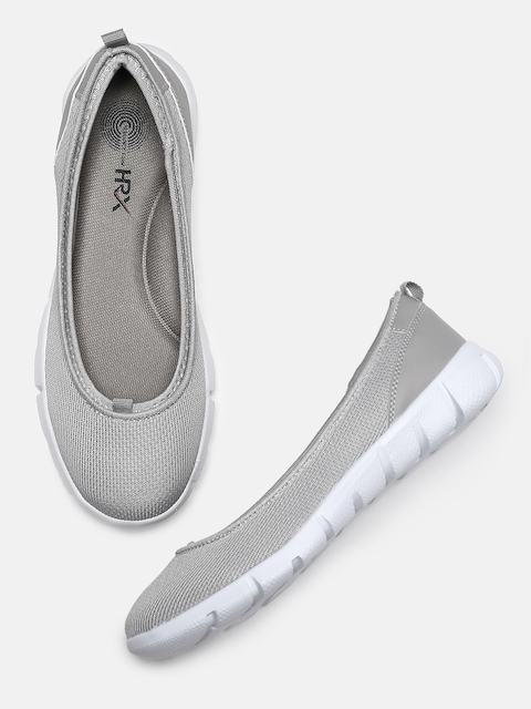 HRX by Hrithik Roshan Women Grey Slip-On Sneakers