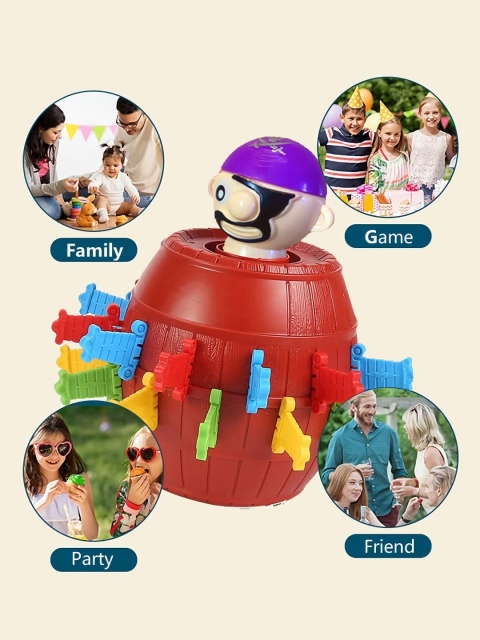 Kidology Pop Up Pirate Board Game for Kids Ages 4yo + - Image 3