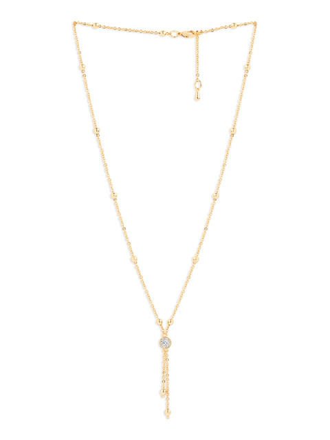 MINUTIAE Brass Gold-Plated Necklace - Image 3
