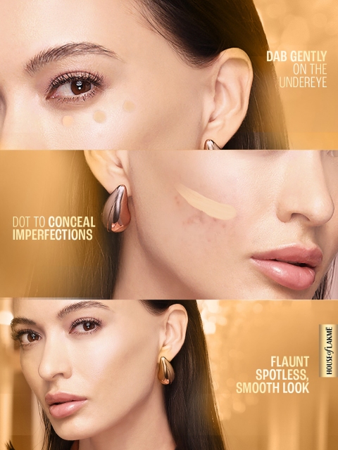 Lakme Makeup+Skincare Vit C Superglow Concealer 5.4ml - Ivory 10 - Image 9