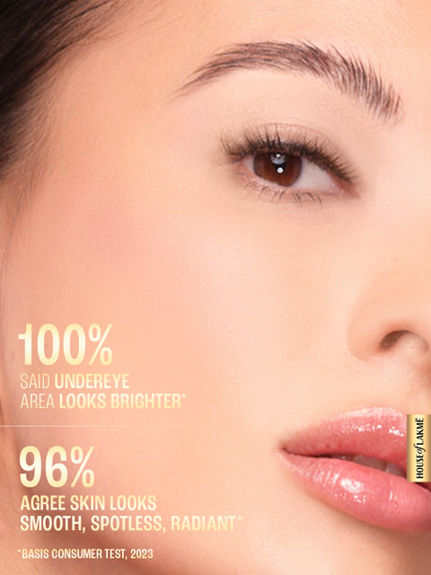 Lakme Makeup+Skincare 1%Vit-C Superglow Matte Concealer For Radiant Glow 5.4ml - 24 Beige - Image 6