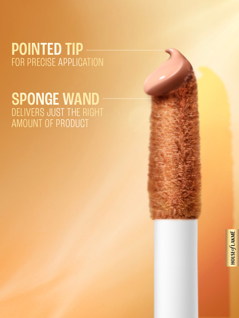 Lakme Makeup+Skincare 1%Vit-C Superglow Matte Concealer For Radiant Glow 5.4ml - 24 Beige - Image 8