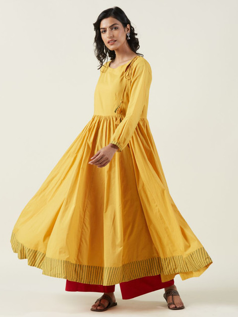 Fabindia Women Flared Palazzos