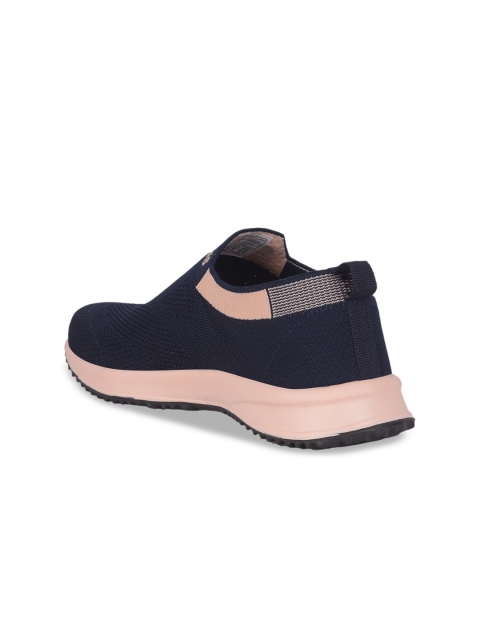 Action EVA Flotter Women Textured Round Toe Comfort Insole Mesh Slip-On Sneakers - Image 4