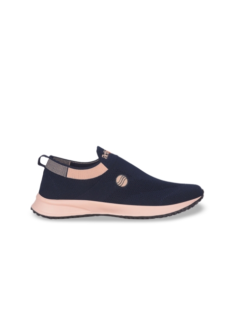 Action EVA Flotter Women Textured Round Toe Comfort Insole Mesh Slip-On Sneakers - Image 5