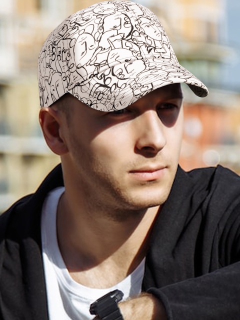JENNA Men Printed Baseball Cap - Image 7