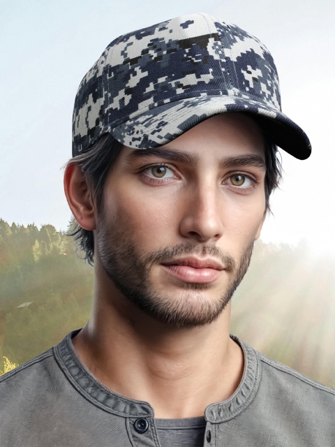 JENNA Men Printed Baseball Cap - Image 7