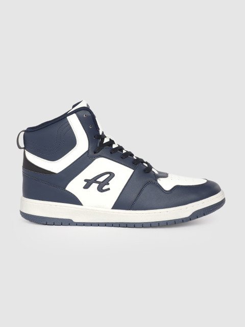 Aeropostale Men Perforated Detailing Mid-Top Sneakers - Image 3