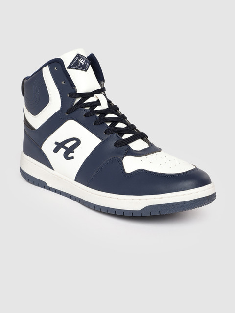 Aeropostale Men Perforated Detailing Mid-Top Sneakers - Image 2