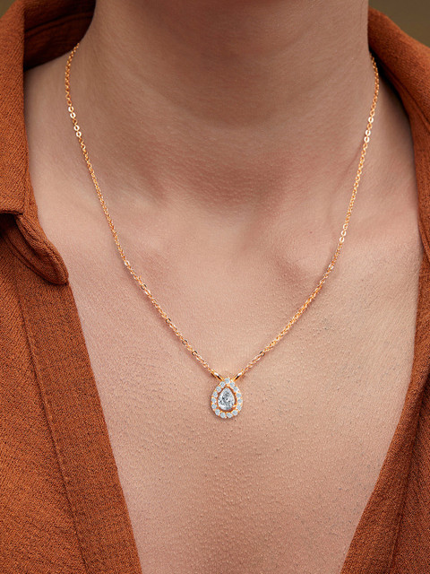 MINUTIAE Brass Gold-Plated Necklace