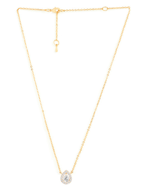 MINUTIAE Brass Gold-Plated Necklace - Image 3