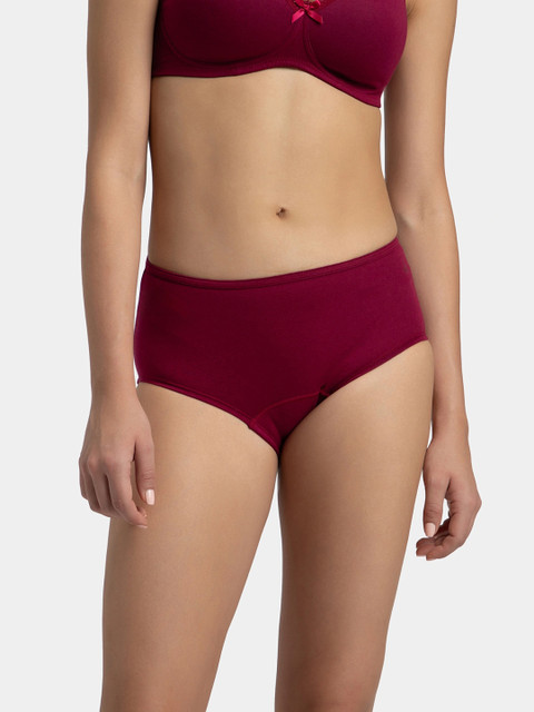 Jockey Super Combed Cotton Period Panty with Leak Proof Inner Absorbent Layer-SW05