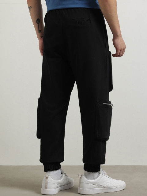 NOBERO Men Solid Oversized Joggers - Image 3