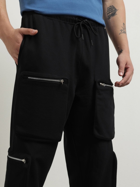 NOBERO Men Solid Oversized Joggers - Image 6