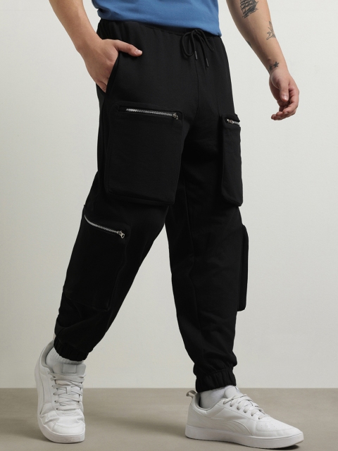 NOBERO Men Solid Oversized Joggers - Image 2