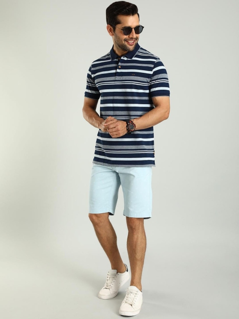 Indian Terrain Men Slim Fit Mid-Rise Regular Cotton Shorts - Image 3