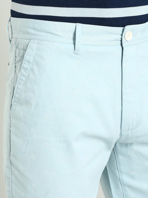 Indian Terrain Men Slim Fit Mid-Rise Regular Cotton Shorts - Image 4