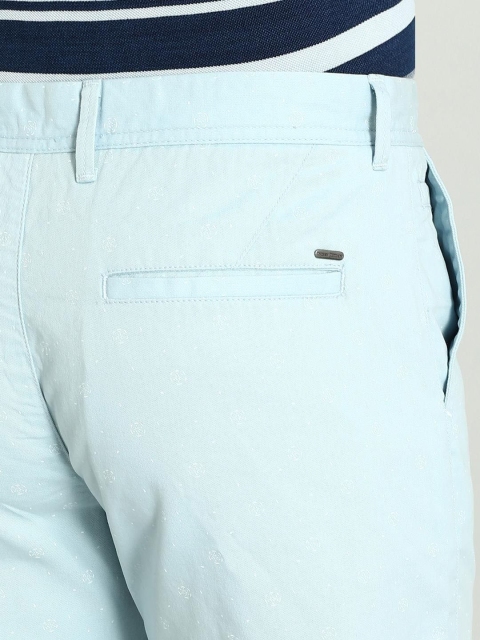 Indian Terrain Men Slim Fit Mid-Rise Regular Cotton Shorts - Image 5