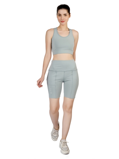 BLUEFICUS Pack of 2 Non Padded Sports Workout Bra - Full Coverage - Image 3