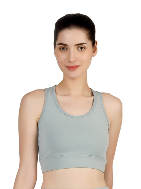 BLUEFICUS Pack of 2 Non Padded Sports Workout Bra - Full Coverage - Image 2
