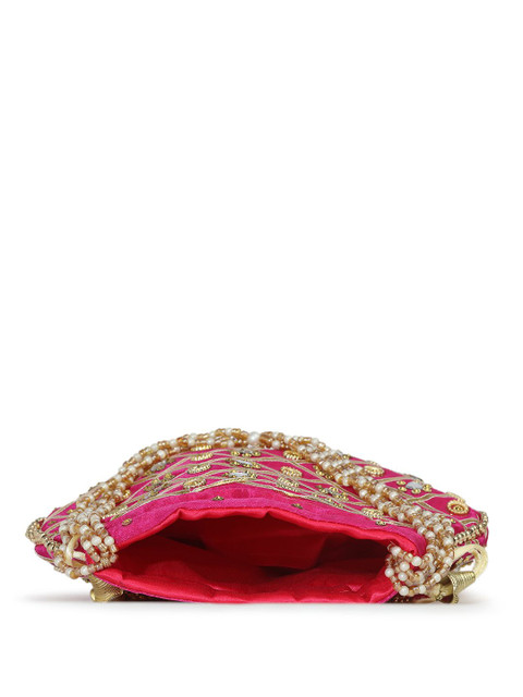 DRASTR Embroidered Potli Clutch - Image 5