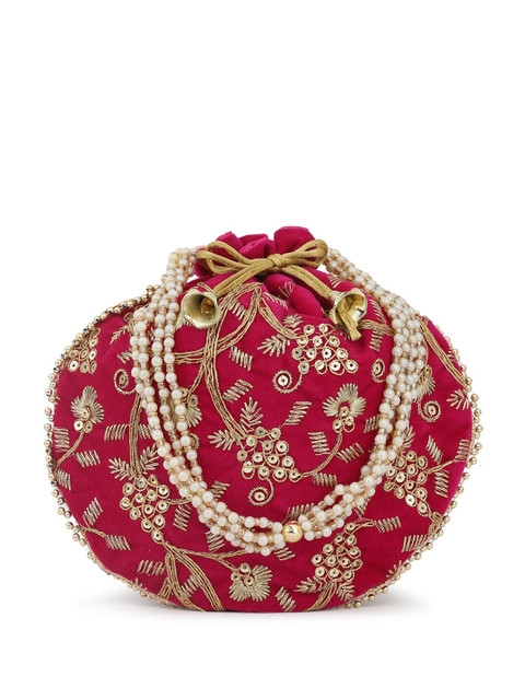 DRASTR Embroidered Potli Clutch - Image 2