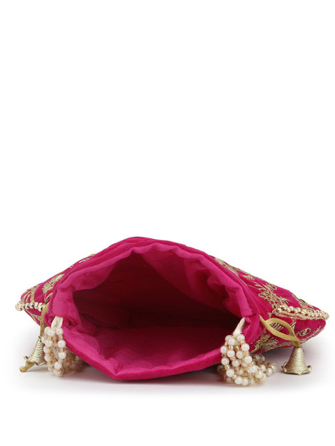 DRASTR Embroidered Potli Clutch - Image 5