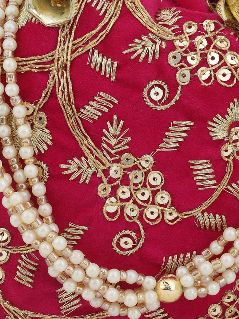 DRASTR Embroidered Potli Clutch - Image 6