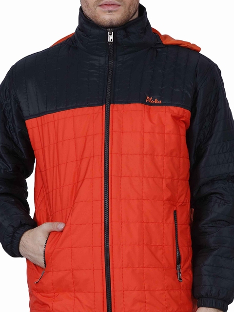 Plutus Colourblocked Mock Collar Puffer Jacket - Image 2