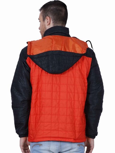 Plutus Colourblocked Mock Collar Puffer Jacket - Image 4