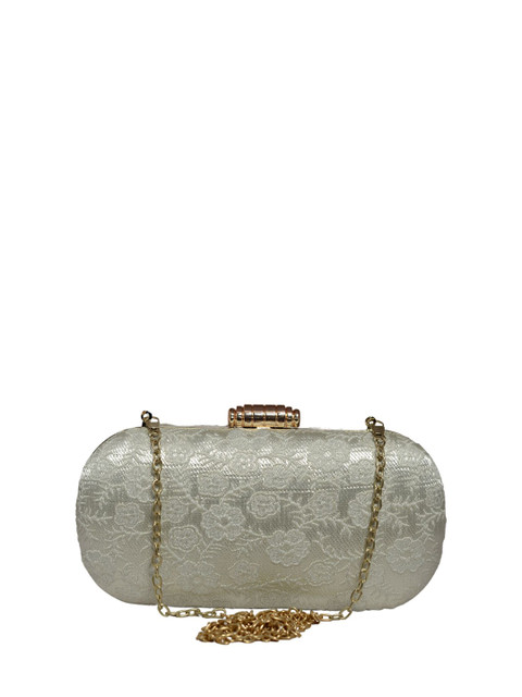 ARTKLIM Embroidered Box Clutch - Image 2