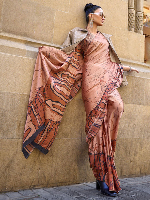 Sangria Ethnic Digital Print Saree