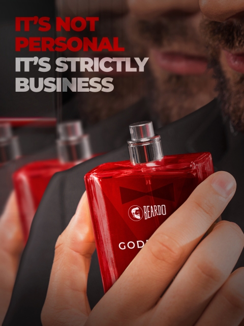 BEARDO Men Set Of 2 Godfather Long Lasting Eau De Parfum - 100ml Each - Image 5
