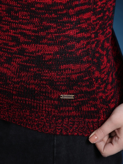 The Roadster Life Co. Plus Size Colourblocked Acrylic Pullover - Image 7