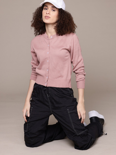 The Roadster Lifestyle Co. Pure Acrylic Cardigan - Image 5