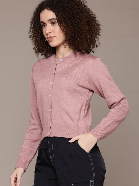 The Roadster Lifestyle Co. Pure Acrylic Cardigan - Image 3