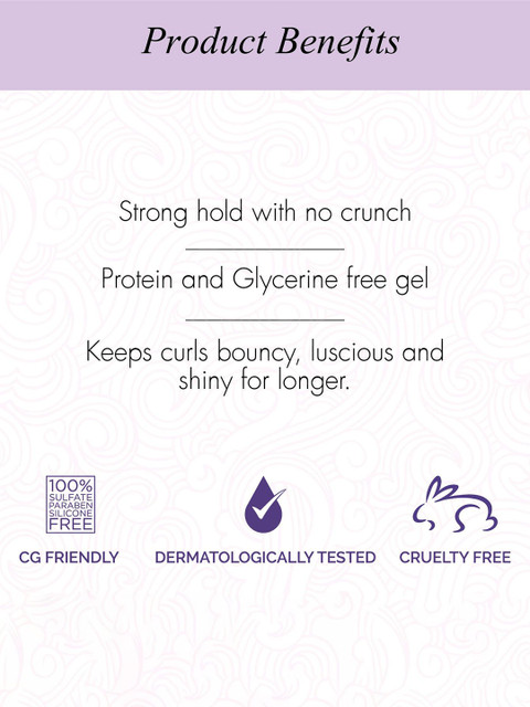 Curl up Ultra Defining Hair Gel With Flax Seed Extract & Shea Butter - 100 ml - Image 3