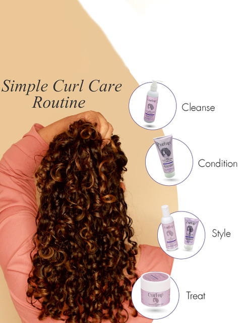 Curl up Ultra Defining Hair Gel With Flax Seed Extract & Shea Butter - 100 ml - Image 4