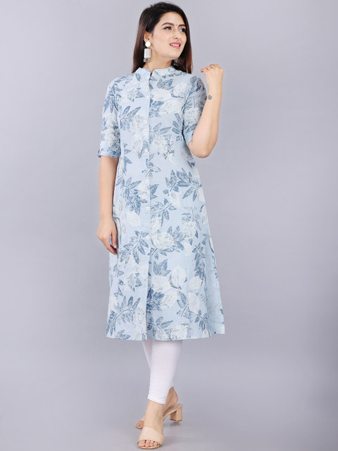 Mintmarie Women Floral Printed A-line Kurta