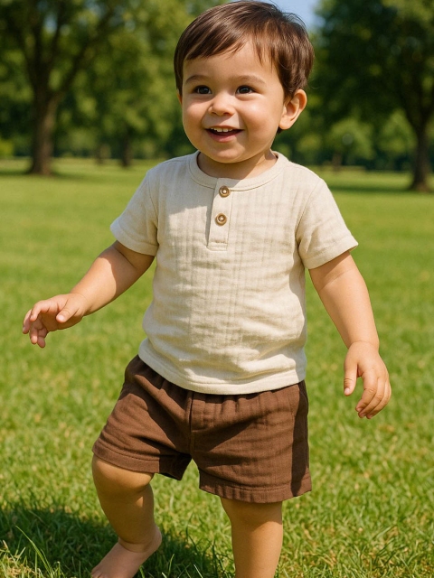 BAESD Unisex Kids Top with Shorts Clothing Set