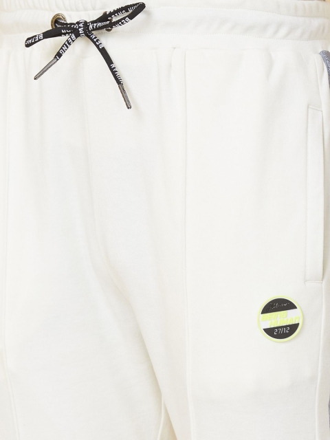 Being Human Men Mid Rise Drawstring Closure Joggers Track Pants - Image 6
