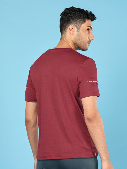 Technosport Men Colorblock Double Cool Slim Fit Sports Tshirt - Image 5