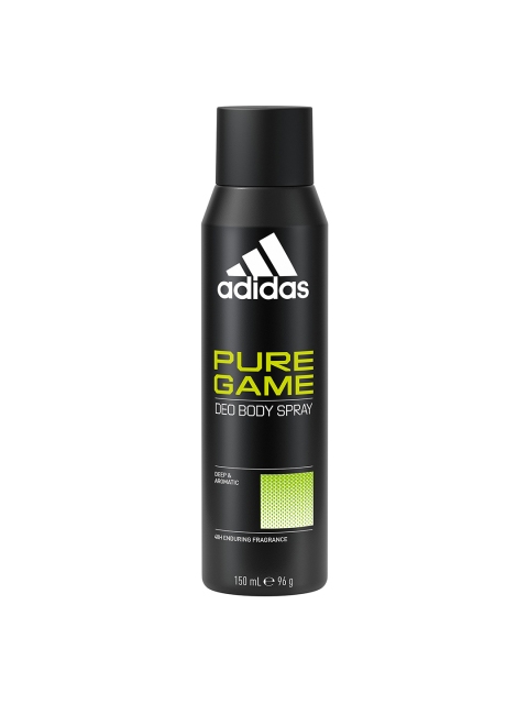 ADIDAS Men Set Of 3 Pure Game Long Lasting Deo Body Spray - 96 g Each - Image 2