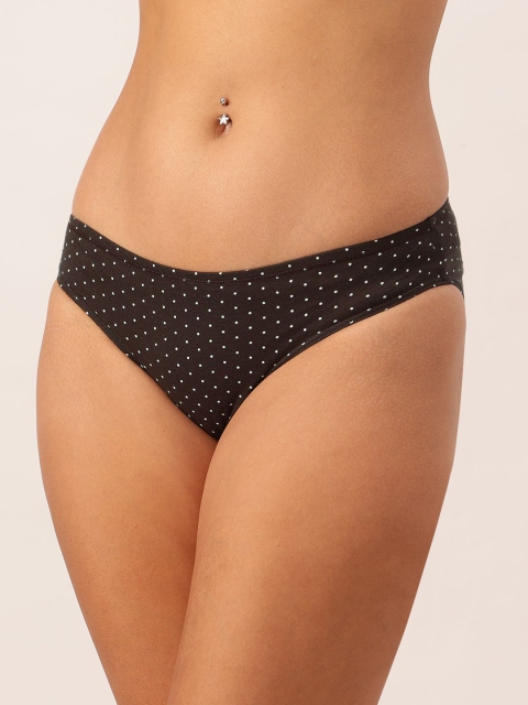 DressBerry Pack of 3 Dot Printed Pure Cotton Briefs - Image 3