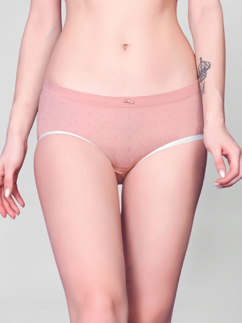 Flenzy Mid-Rise Seemless Hipster Briefs- GP112_PK