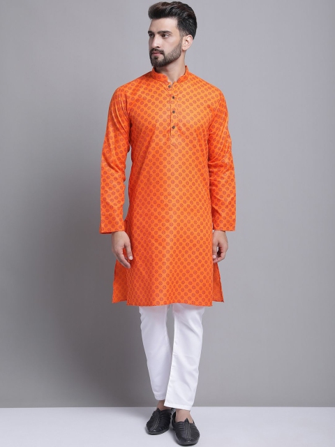 Armaan Ethnic Men Printed Regular Kurta with Pyjamas