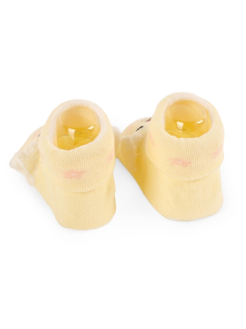 KICKS & CRAWL Infants Pack Of 2 Patterned Cotton Calf-Length Socks - Image 3