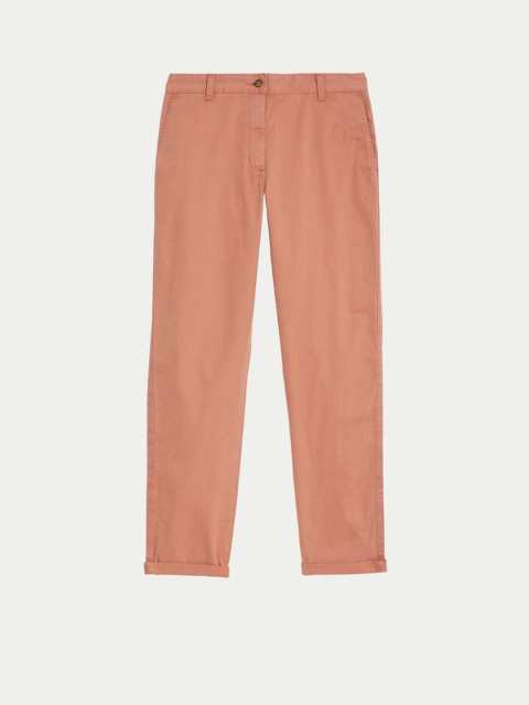 Marks & Spencer Women Slim Fit High-Rise Trousers - Image 5