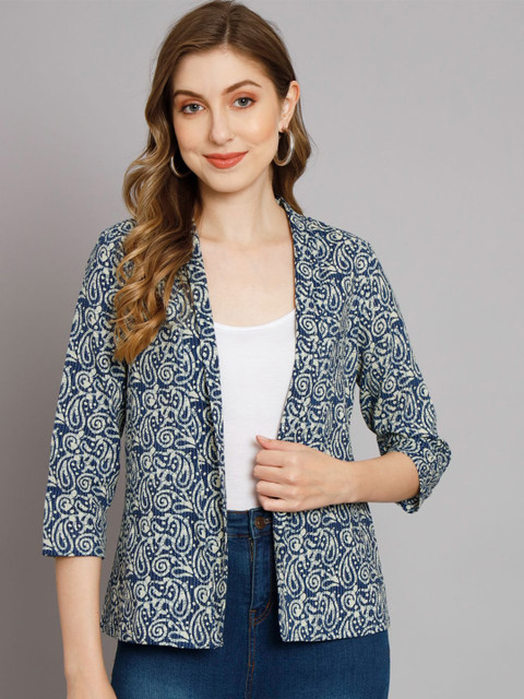 DECKEDUP Women Printed Shrug
