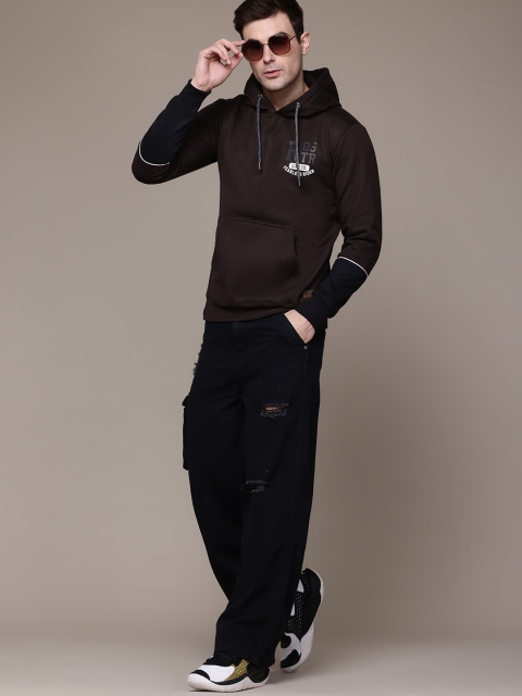 The Roadster Life Co. Brand Logo Printed Hooded Sweatshirt - Image 6